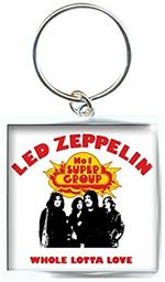 Portachiavi Led Zeppelin. Whole Lotta Love in Metallo