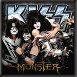 Magnete in metallo Kiss. Monster