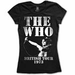 T-Shirt Donna Who. British Tour 1973