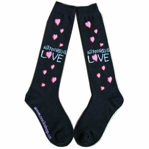 Calzini The Beatles Knee-high Socks: All You Need Is Love