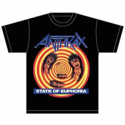 T-Shirt Anthrax Men's Tee: State Of Euphoria