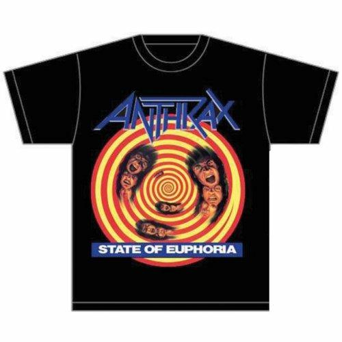 T-Shirt Anthrax Men's Tee: State Of Euphoria