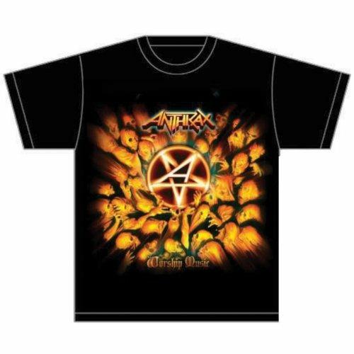 T-Shirt Anthrax Men's Tee: Worship Music