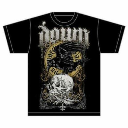 T-Shirt Down Men's Tee: Swamp Skull