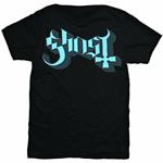 T-Shirt Ghost Men's Tee: Blue/Grey Keyline Logo