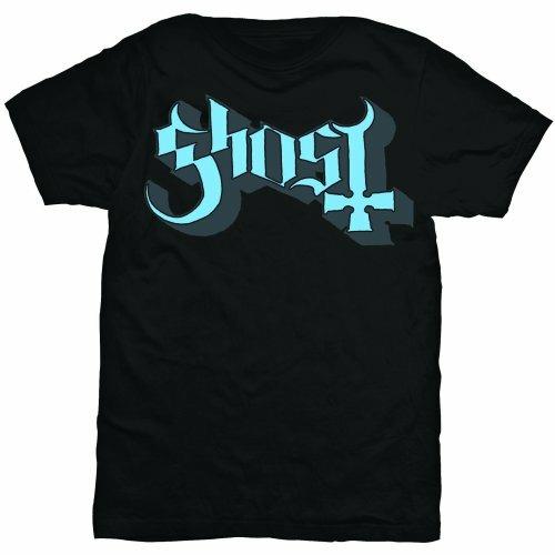 T-Shirt Ghost Men's Tee: Blue/grey Keyline Logo