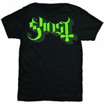T-Shirt Ghost Men's Tee: Green/grey Keyline Logo
