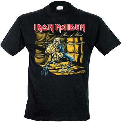 T-Shirt uomo Iron Maiden. Piece of Mind