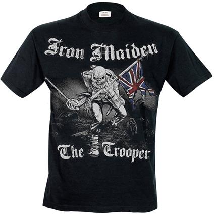 T-Shirt uomo Iron Maiden. Sketched Trooper