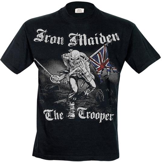 T-Shirt uomo Iron Maiden. Sketched Trooper