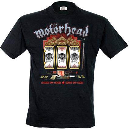 T-Shirt uomo Motorhead. Slots
