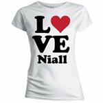 T-Shirt Donna One Direction. Love Niall