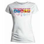 T-Shirt Donna One Direction. Line Drawing