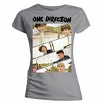 T-Shirt Donna One Direction. Band Sliced