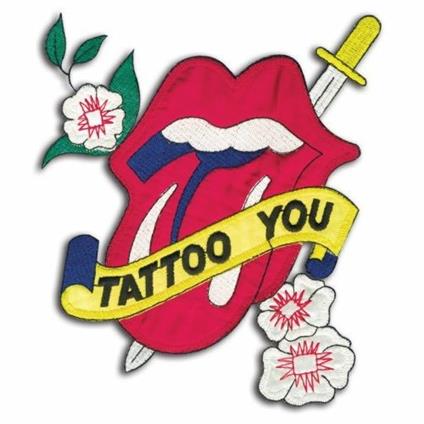 Toppa The Rolling Stones Iron-on Patch: Tattoo You