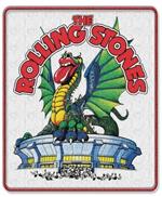 Toppa The Rolling Stones Iron-on Patch: Dragon