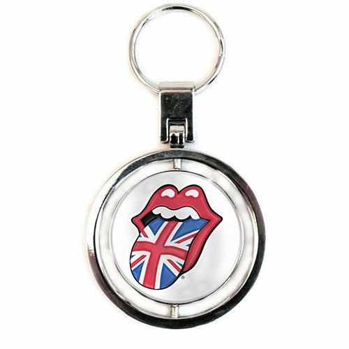 Portachiavi Rolling Stones. Uk & Us Tongues