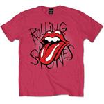 T-Shirt The Rolling Stones Men's Tee: Scribble Logo