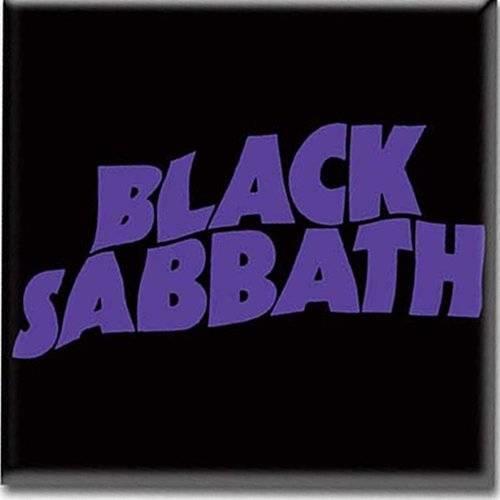 Magnete in metallo Black Sabbath. Wavy Logo