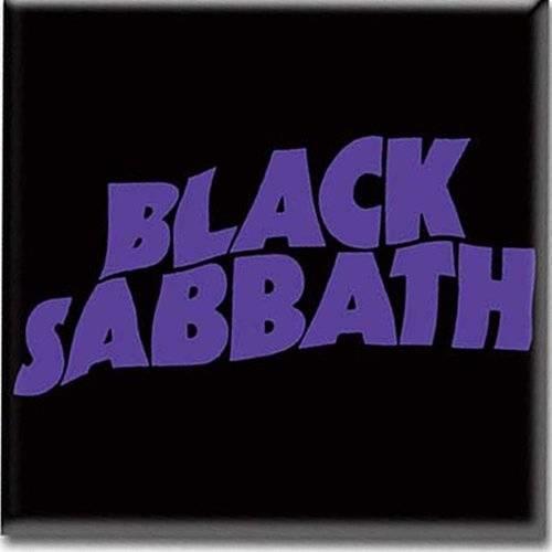 Magnete in metallo Black Sabbath. Wavy Logo
