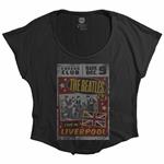 T-Shirt Donna Tg. M Beatles. Live In England Black