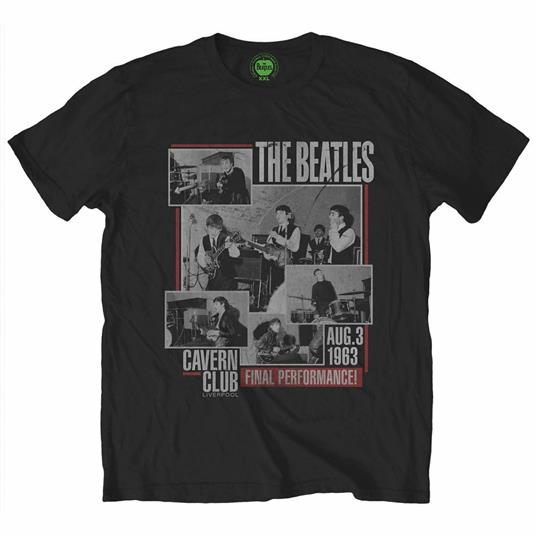 T-Shirt Unisex Tg. L Beatles. Final Performance