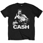 T-Shirt Johnny Cash Men's Tee: Finger