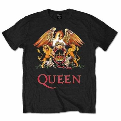 T-Shirt Queen Men's Tee: Classic Crest