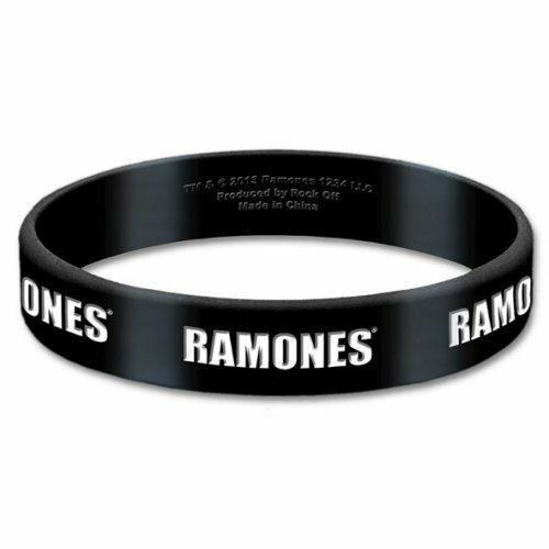 Braccialetto gomma Ramones. Logo
