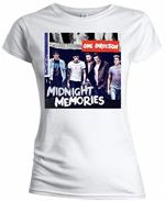 T-Shirt donna One Direction. Midnight Memories White