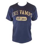 T-Shirt Donna Vamps. Team Vamps Blue