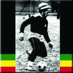 Magnete in metallo Bob Marley. Soccer