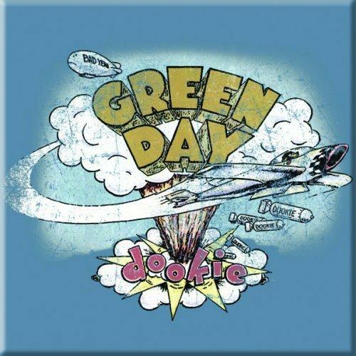 Magnete in metallo Green Day. Dookie