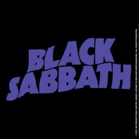 Sottobicchiere Black Sabbath. Wavy Logo