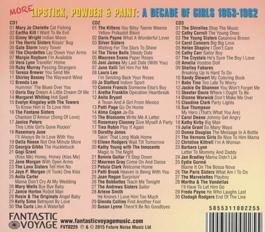 More Lipstick Powder. A Decade of Girls 1958-1962 - CD Audio - 2