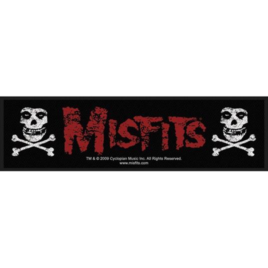 Toppa Misfits. The Strip Patch. Cross Bones
