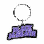 Portachiavi Black Sabbath. Logo in Metallo