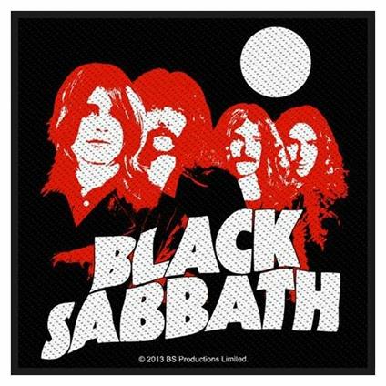 Toppa Black Sabbath Sew-on Patch: Red Portraits