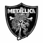 Toppa Metallica. Raiders Skull