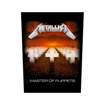 Toppa Da Schiena Metallica. Master Of Puppets