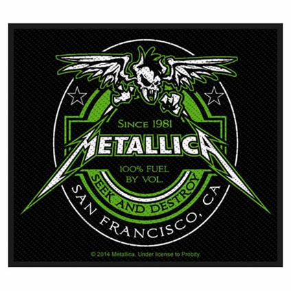 Toppa Metallica. Beer Label