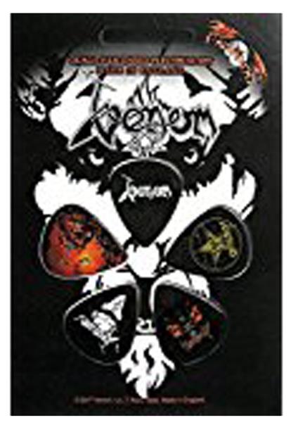 Set Plettri Venom Black Metal