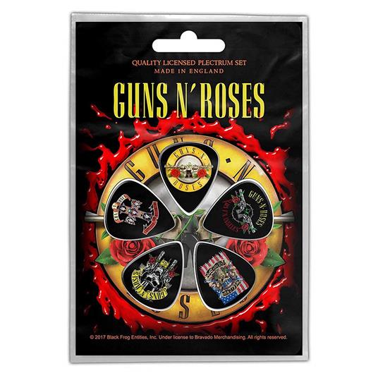 Guns N'' Roses: Bullet Logo (Set Plettri)