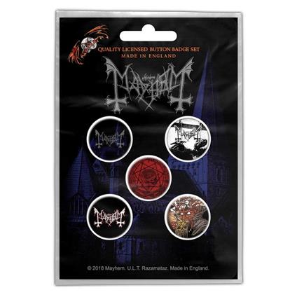 Mayhem - De Mysteriis Dom Sathanas (Badge Pack)