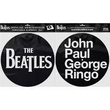 Tappetino Per Giradischi Beatles - Drop T Logo & Jpgr - Rock Off - Idee  regalo