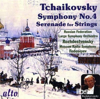 Sinfonia n.4 in F Minor - CD Audio di Pyotr Ilyich Tchaikovsky