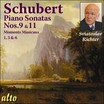 Sonate per pianoforte n.9, n.11 - CD Audio di Franz Schubert,Sviatoslav Richter