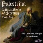 Lamentazioni di Geremia libro IV - CD Audio di Giovanni Pierluigi da Palestrina