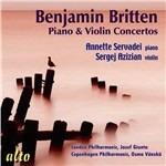 Concerto per pianoforte - Concerto per violino - CD Audio di Benjamin Britten