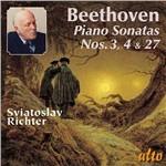 Sonate per pianoforte n.3, n.4, n.27